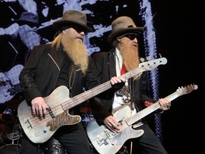 ZZ Top, ZZ Top, those guys with the foot-long beards, came to town on Nov. 7. (Ian MacAlpine/QMI Agency)