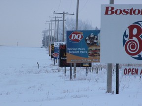 sign corridor