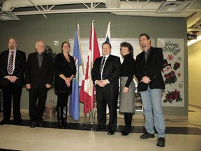 Edmonton-Leduc MP James Rajotte made an appearance at the Dale Fisher Arena on Tuesday, Dec. 18 to announce $240,527 in funding for the facility’s ongoing phased renovations.