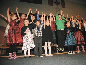 Local school Christmas concerts continued over the last few weeks, including performances by Graminia Community School (above) on Wednesday, Dec. 12 and a week later at Holy Spirit Catholic School. Both schools presented a mix of music, song and storytelling.