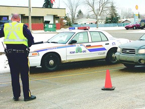 Strathcona County RCMP will be paroling area highways this Christmas season and using Checkstops to reduce the number of drunk drivers on local roads. File Photo