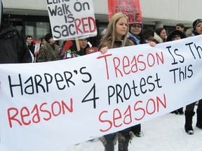 In a movement fuelled by social media, much like the Occupy movement, members of First Nations, and their supporters are vowing to be “Idle No More”, and are taking part in marches by the same name, calling to be included in government decision-making. (Carol Mulligan, The Sudbury Star)