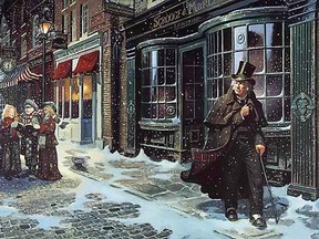 QMI AGENCY FILE
A scene from Dickens' classic 'A Christmas Carol'.