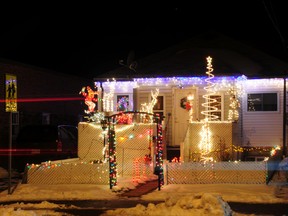 Frood road features many nicley lite homes with this one at 417 Frood Road.

GINO DONATO/THE SUDBURY STAR