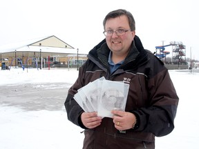 Dale Morissey of WJP Media at the site of the former International Hockey Hall of Fame on the grounds of the Kingston Memorial Centre.
Ian MacAlpine The Whig-Standard