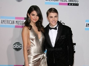 Selena Gomez and Justin Bieber. (Adriana M. Barraza/WENN.com)