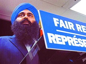 Edmonton-Sherwood Park MP Tim Uppal
File Photo