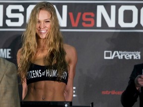 Ronda Rousey made waves when she was named UFC's first women's champion. (REUTERS)