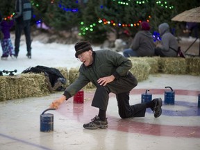 Can curling is one of many winter sporting events at the Deep Freeze Festival. PHOTO SUPPLIED