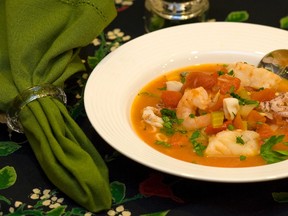 Seafood soup, MIKE HENSEN/The London Free Press/QMI AGENCY