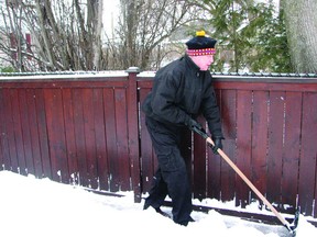 At 75, Wilf Kangas is still shoveling his own driveway, but it won't be for much longer. Bypass surgery is behind him, and he figures he has three or four more years left to shovel snow before he has to ask for help. The Town's volunteer program is a good one for those who need it, he says.