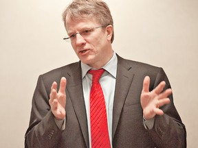 Ontario Liberal leadership candidate Gerard Kennedy speaks to Liberals in this Dec. 11 file photo from Brantford.
QMI Agency