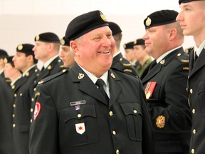 Barry Hogan was appointed Honorary Lieutenant Colonel of The 1st Hussars at a ceremony held Dec. 8, 2012 in Sarnia. (TARA JEFFREY The Observer)