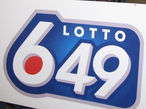 Lotto 6/49 Sign