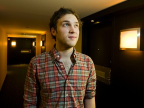 Phillip Phillips, the latest American Idol winner  poses for a photo at the Pantages Hotel in downtown Toronto, Ont on Tuesday Dec. 18,12. (Ernest Doroszuk/QMI Agency)