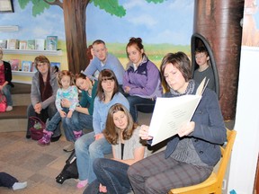 Kerr’s book “What If...” was read at the dedication of the Kendra’s Kids Corner in December.