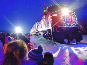 The Canadian Pacific Holiday Train.