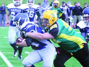 The 2012 football bout proved tough for the Fort Saskatchewan Sting, who failed to win a single game in regular season or playoffs.
Fort Record File Photo