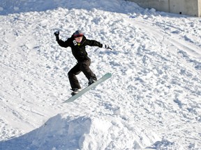 snowboarding in campbellford