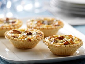 Blue Cheese and Pear Tarts (Courtesy Dairygoodness.ca)