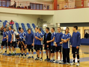The Keyano College men’s volleyball team hosts a free exhibition tournament this weekend with games against the Briercrest Clippers and the Augustana Vikings Friday and Saturday at the Syncrude Sport and Wellness Centre. TREVOR HOWLETT/TODAY STAFF