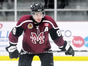 Windsor Lancers forward Blake Blondeel of Tilbury is a former Chatham Maroon. (Daily News File Photo)