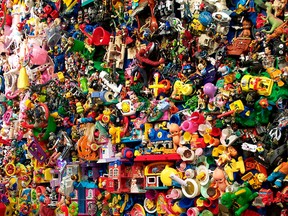 Sculptor and artist Ernest Daetwyler is bringing his Life is but a Dream exhibit to the WKP Kennedy Gallery opening Jan. 12, demonstrating what children are exposed to in toys, movies and media. (CATALOGUE IMAGE)