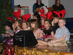 Students at HPS put on two fun-filled shows for parents and friends on Dec. 20.