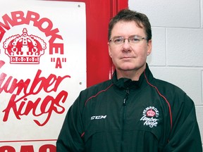 Scott Mohns, Pembroke Lumber Kings' coach and general manager