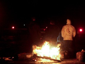 mohawk blockade rail via cn protest idle no more