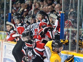 Ben Hughes of the Niagara IceDogs scored a pair of goals for the IceDogs Thursday.