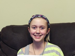 Lansdowne's McKenna Modler has been nominated for an Ontario Junior Citizen of the Year Award for her work fund­raising for the Children’s Cancer Fund at Kingston General Hospital. Her determination to help has raised more than $130,000.