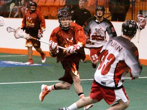 Expositor file photo

Chris Attwood, last season's scoring champ, will suit up for the Ironmen this season after suiting up for the Demons in 2012.