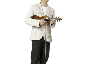 Edmonton fiddler Daniel Gervais will play at the Deep Freeze Festival this Saturday. PHOTO SUPPLIED
