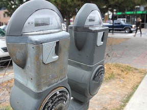 Drop in parking meter revenue