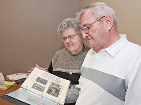 BRIAN THOMPSON, The Expositor

Ben and Margaret Clark look at an album they created to commemorate Ben's brother, Pte. Robert Clark, who was killed while serving with the 3rd Battalion Royal Canadian Regiment in Korea in 1953. This year, marks the 60th anniversary of the Korean War armistice.