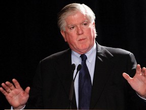 Brian Burke was fired as GM of the Maple Leafs on Wednesday. (QMI Agency files)