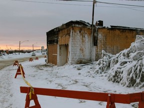 Firefighters responded to a fire at the corner of Railway St. and 7th Ave. on Jan. 1, 2013.