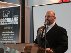 Mayor Peter Politis addressed business leaders at his second Annual Mayor's Address on Saturday, January 5 at Club Richelieu.