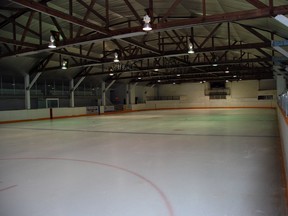 The Bruce Mines Plummer Additional Arena’s maintenance issues are obvious.