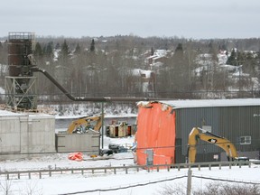 The reconstruction of the EACOM Timber Corporation’s sawmill along the Mattagami River in Timmins is expected to be completed this summer in order for the mill to restart operations some time in July.