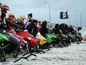 The compliments were pouring in harder than the rain at this weekend's Cochrane Gold Cup Snowcross event, part of the Canadian Snowcross Racing Association points circuit. Despite freezing rain, the event was deemed a success by organizers, spectators and participants alike.