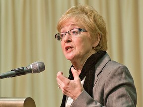 Maude Barlow speaks in Brantford, Ont. in 2015.
Brian Thompson/Brantford Expositor/QMI Agency