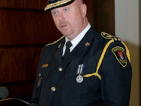 Former Kingston Police Chief Stephen Tanner. (Whig-Standard file photo)