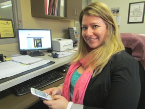 Tamara Skipper, program co-ordinator at Sarnia Lambton Rebound, says there are steps parents can take to ensure their children stay safe while online. PAUL MORDEN/THE OBSERVER/QMI AGENCY