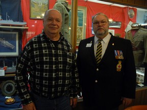 Branch 109 President Paul Thorne and Ways and Means Chair Norm Leddy are two familiar faces at the Legion on Kingston Street, a place where there’s room for everybody in the community.