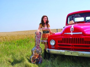 Eli Barsi has recently restored her father's 1952 International, which will act as a stage piece for her outdoor performances. Unfortunately, Manitoba fans won't get to see the truck on this tour, but they will get to check out this award-winning singer, songwriter and yodeller as she stops Portage la Prairie on Jan. 26. (SUBMITTED PHOTO)