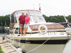 Bruce and Anne Alexander log thousands of kilometres every year on the Trent-Severn Waterway and Rideau Canal on their boat, Happy Hour.