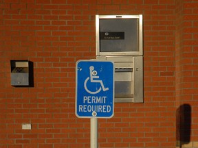 Enforcement service officers were out in full force during the month of December, as they kept an eye on people wrongfully parking in handicap spots. (DHT file photo)