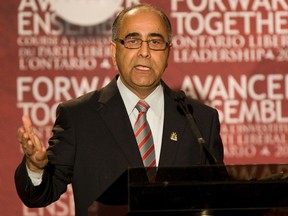 QMI photo

Harinder Takhar will get first-ballot votes from nine of Brant's 16 delegates to the Ontario Liberal leadership convention.